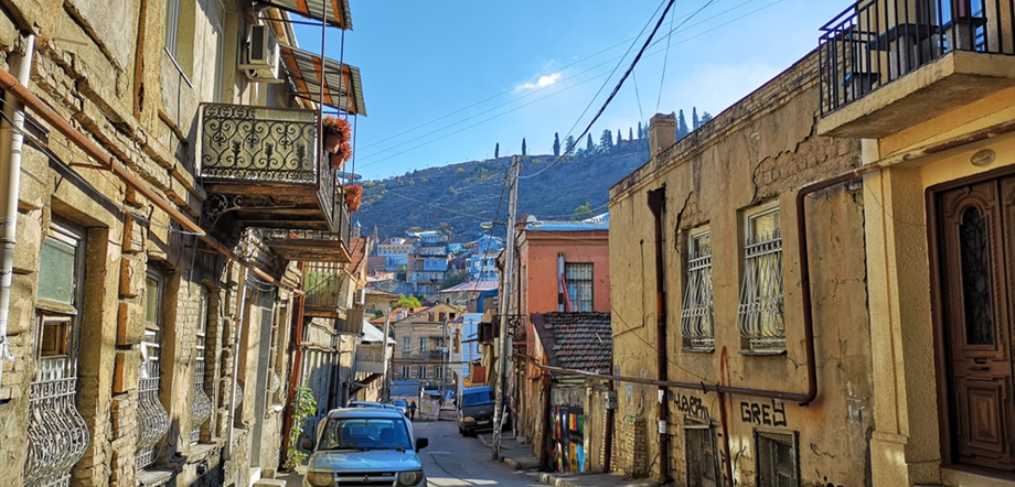 Tbilisi Old Town by Daina